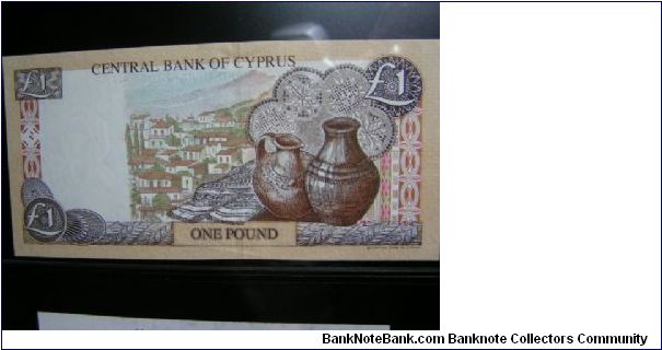 Banknote from Cyprus year 2004