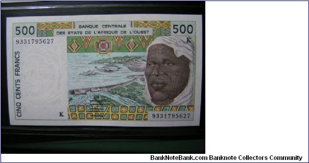 500 Francs Banknote