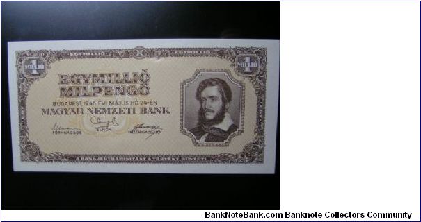 1 Million Pengo Banknote