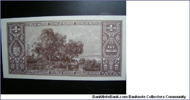 Banknote from Hungary year 1946