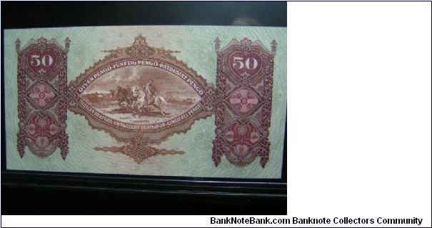 Banknote from Hungary year 1932