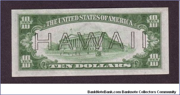 Banknote from USA year 1934