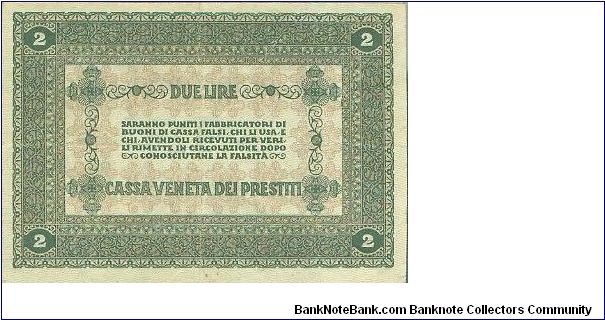 Banknote from Italy year 1918