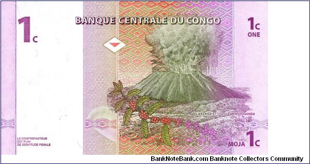 Banknote from Congo year 1997