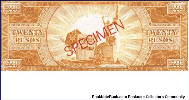 Banknote from Philippines year 1949