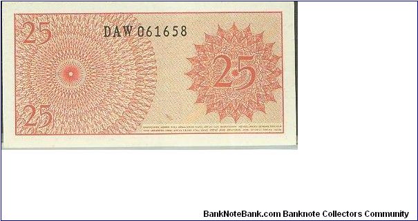 Banknote from Indonesia year 1964