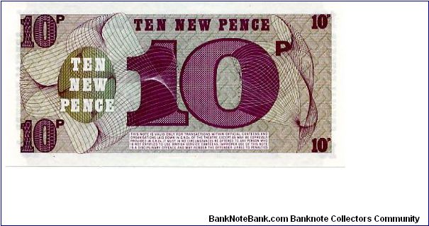 Banknote from United Kingdom year 1971