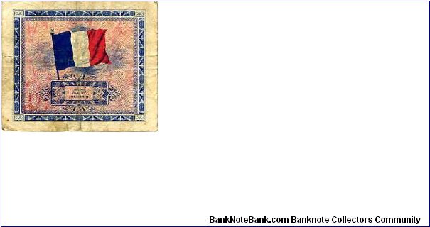 Banknote from France year 1944