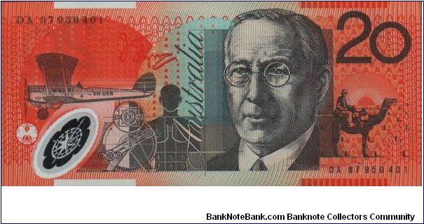 Banknote from Australia year 2002