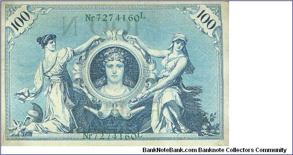 Banknote from Germany year 1908