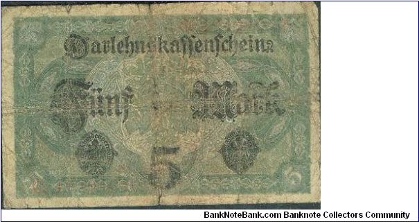 Banknote from Germany year 1917