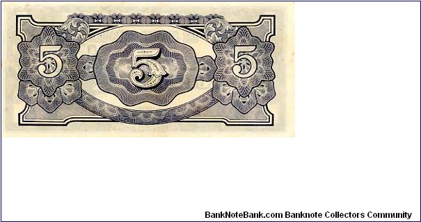 Banknote from Myanmar year 1942