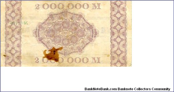 Banknote from Germany year 1923