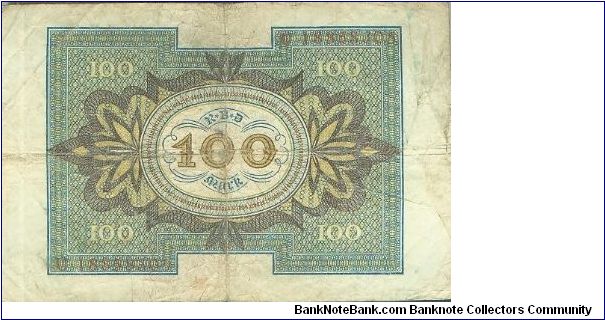 Banknote from Germany year 1920