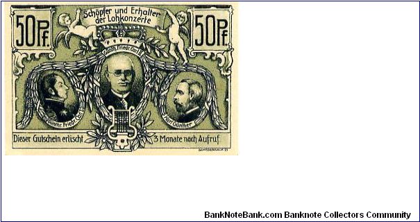 Banknote from Germany year 1921