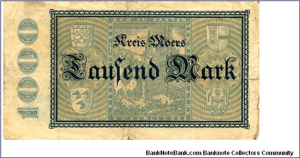 Banknote from Germany year 1922