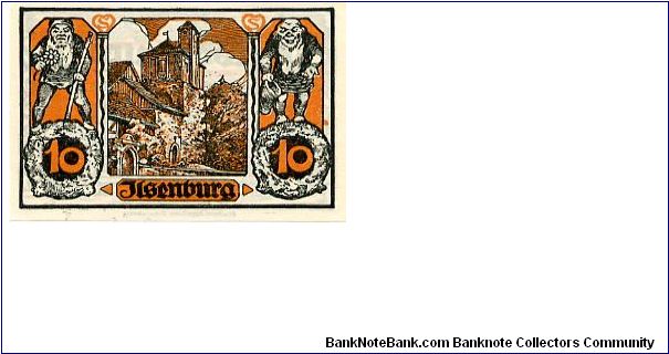 Banknote from Germany year 1921