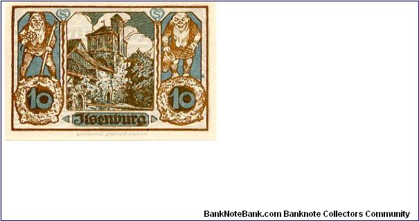 Banknote from Germany year 1921