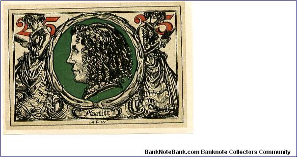 Banknote from Germany year 1921