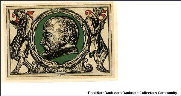 Banknote from Germany year 1921