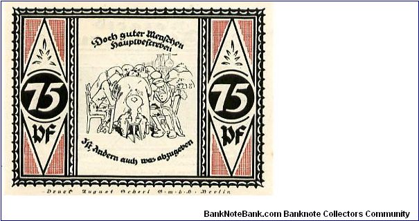 Banknote from Germany year 1921