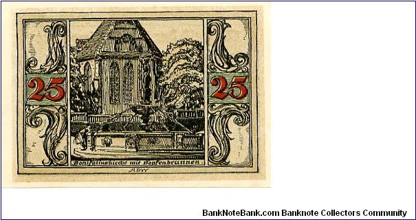 Banknote from Germany year 1921