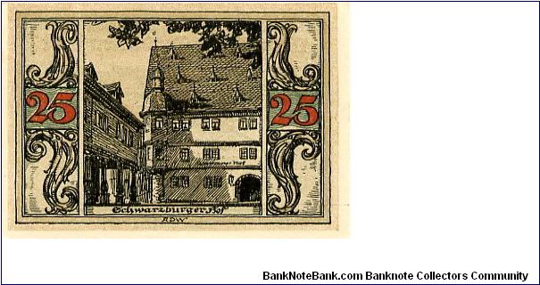 Banknote from Germany year 1921