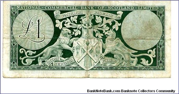 Banknote from Scotland year 1964