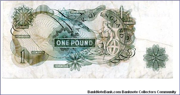 Banknote from United Kingdom year 1963
