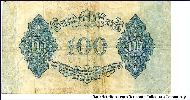 Banknote from Germany year 1922