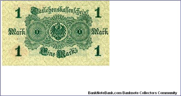 Banknote from Germany year 1914