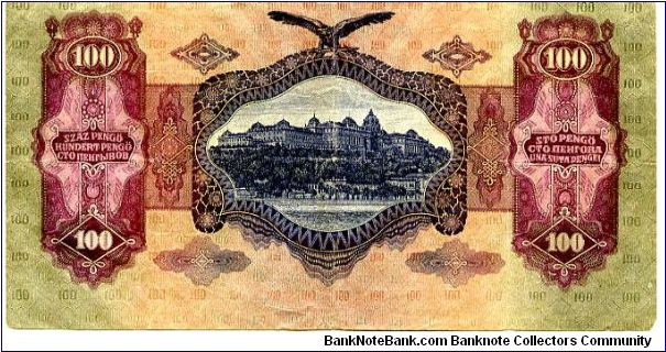 Banknote from Hungary year 1930