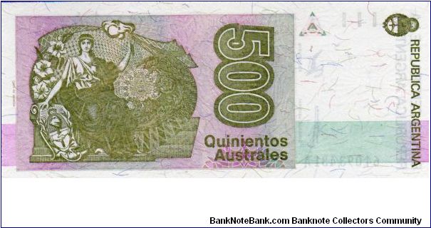 Banknote from Argentina year 1988