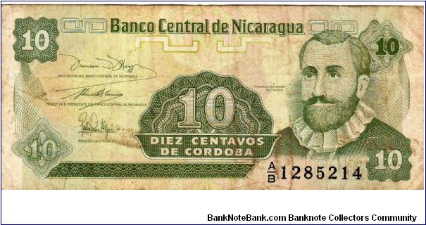 Denominacion: 1 Centimo Banknote