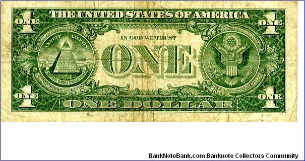 Banknote from USA year 1957