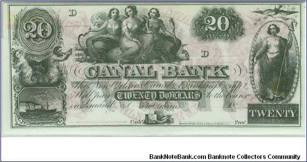 This is a reprint using the original plates during the 1960's. The originals are on very thin paper, and unissued just as this one. Banknote