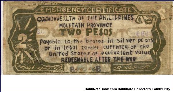 Banknote from Philippines year 1942