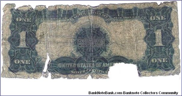 Banknote from USA year 1899