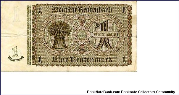 Banknote from Germany year 1937