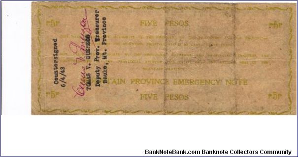 Banknote from Philippines year 1942