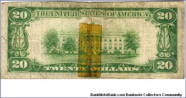 Banknote from USA year 1929