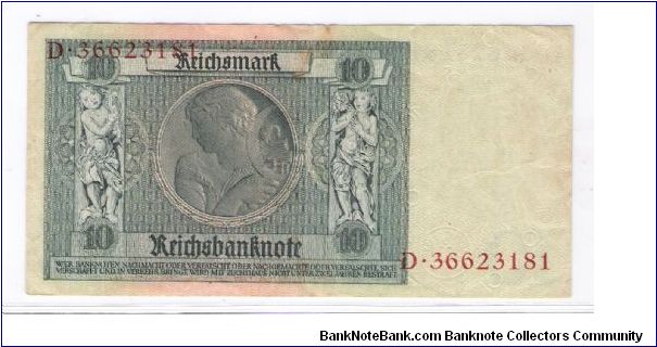 Banknote from Germany year 1929