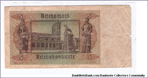 Banknote from Germany year 1942