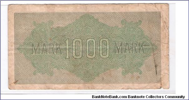 Banknote from Germany year 1922