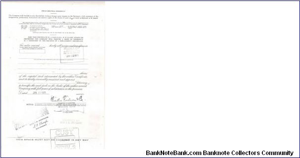 Banknote from USA year 1970