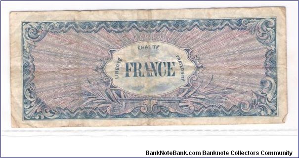 Banknote from France year 1944