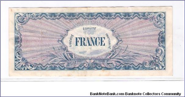 Banknote from France year 1944