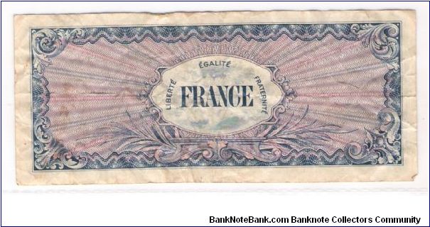 Banknote from France year 1944