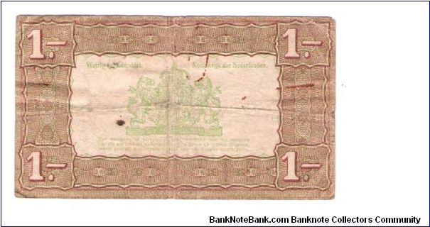 Banknote from Netherlands year 1938
