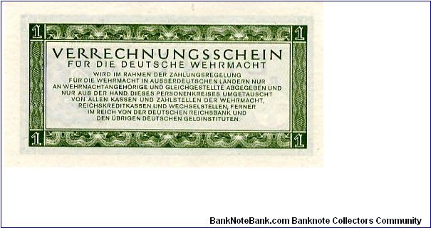 Banknote from Germany year 1944